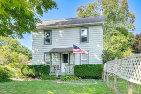 Waterfall Wonderland Home with Fire Pit in Newfield